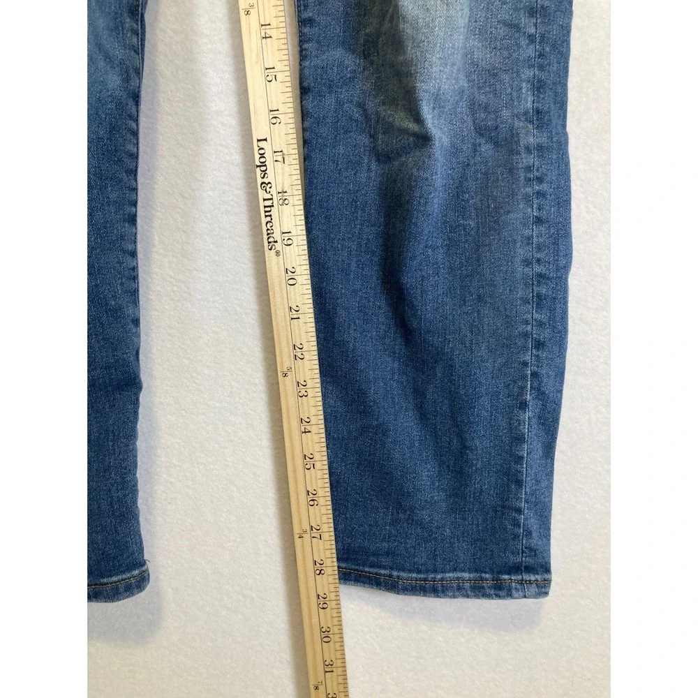 Distressed Banana Republic Mens‎ 29 Blue Straight Leg Premium Denim Jeans